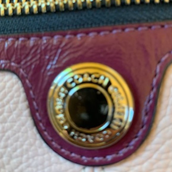 COACH LAURA LEATHER SPECTATOR TOTE BAG F1020 · Style # F15149 · - Picture 9 of 10